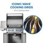 Napoleon Rogue PRO-S 525 RSIB Natural Gas Grill with Infrared Side and Rear Burner RPS525RSIBNSS-2