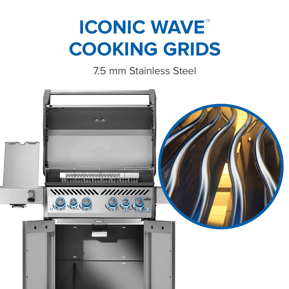 Napoleon Rogue PRO-S 525 RSIB Natural Gas Grill with Infrared Side and Rear Burner RPS525RSIBNSS-2