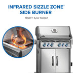 Napoleon Rogue PRO-S 525 RSIB Natural Gas Grill with Infrared Side and Rear Burner RPS525RSIBNSS-2