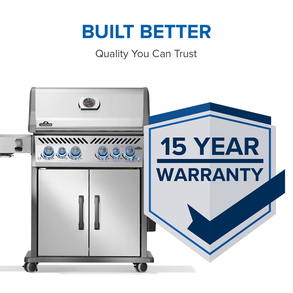 Napoleon Rogue PRO-S 525 RSIB Natural Gas Grill with Infrared Side and Rear Burner RPS525RSIBNSS-2