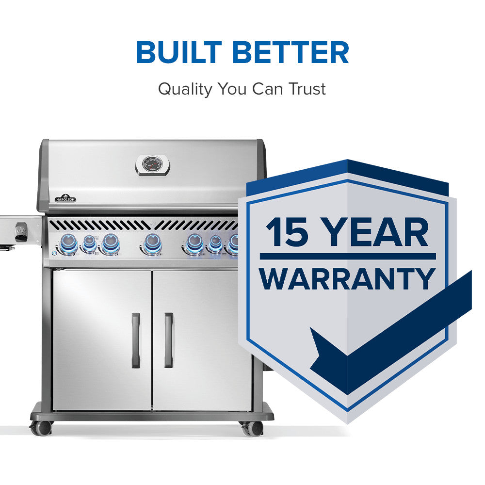Napoleon Rogue PRO-S 625 RSIB Natural Gas Grill with Infrared Side and Rear Burner RPS625RSIBNSS-2