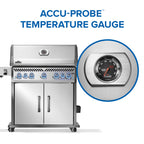 Napoleon Rogue PRO-S 625 RSIB Natural Gas Grill with Infrared Side and Rear Burner RPS625RSIBNSS-2