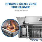 Napoleon Rogue PRO-S 625 RSIB Natural Gas Grill with Infrared Side and Rear Burner RPS625RSIBNSS-2