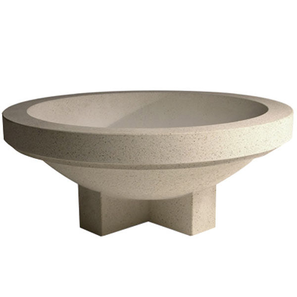 Wausau Tile SL4036 Concrete Pedestal Planter official product image