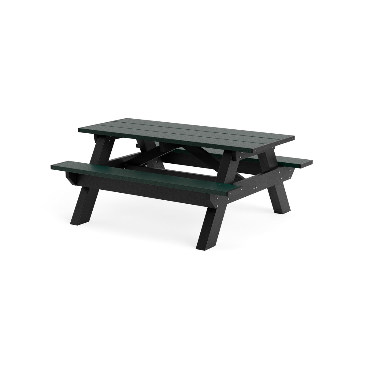 Polly Products Standard Picnic Tables - SPT6-BK-GN-NEW-WEB.jpg