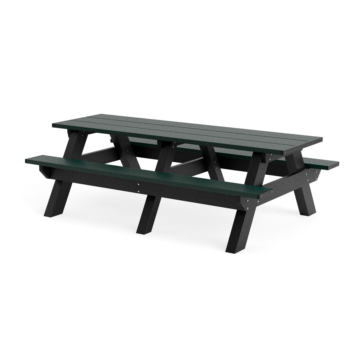Polly Products Standard Picnic Tables - SPT8-BK-GN-NEW-WEB.jpg