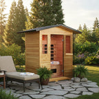 Cal Saunas Solara-Outdoor 3-Person Infrared Sauna