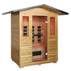 Cal Saunas Solara-Outdoor 3-Person Infrared Sauna
