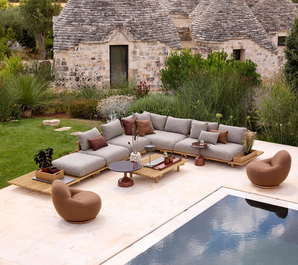 Gem Lounge Chair with Teak Swivel Base by Foersom & Hiort-Lorenzen MDD
