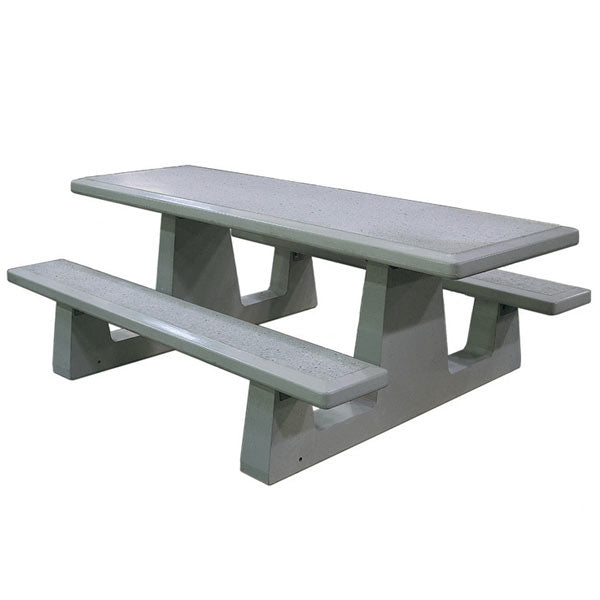 Wausau Tile TF3212 Wheelchair Accessible Concrete Table Set official product image