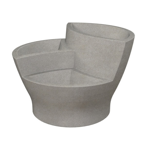 Wausau Tile TF4006 Three Tier Concrete Planter official product image