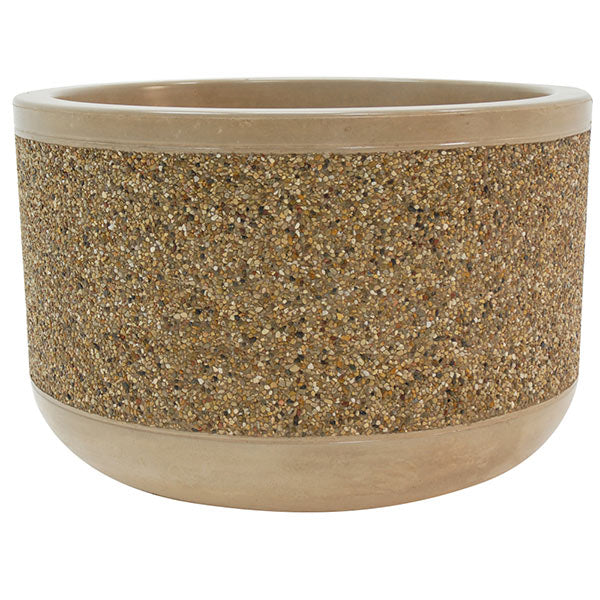 Wausau Tile TF4075 Form Round Concrete Planter official product image