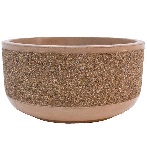 Wausau Tile TF4115 Form Round Concrete Planter official product image