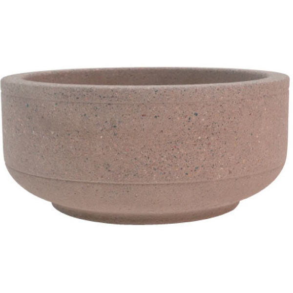 Wausau Tile TF4129 Form Round Concrete Planter official product image