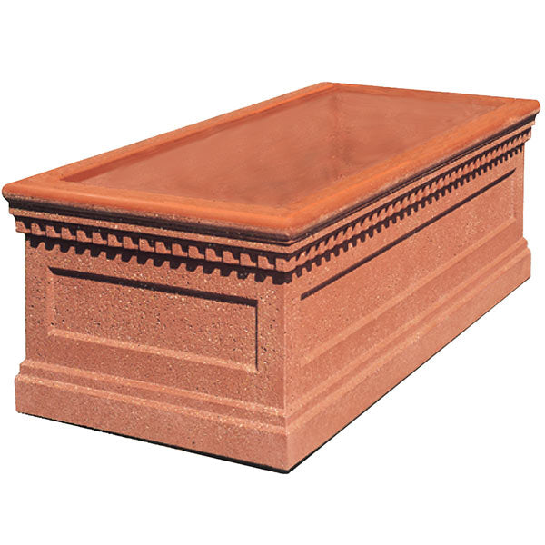 Wausau Tile TF4176 Colonial Rectangular Concrete Planter official product image