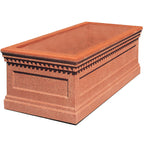 Wausau Tile TF4176 Colonial Rectangular Concrete Planter official product image