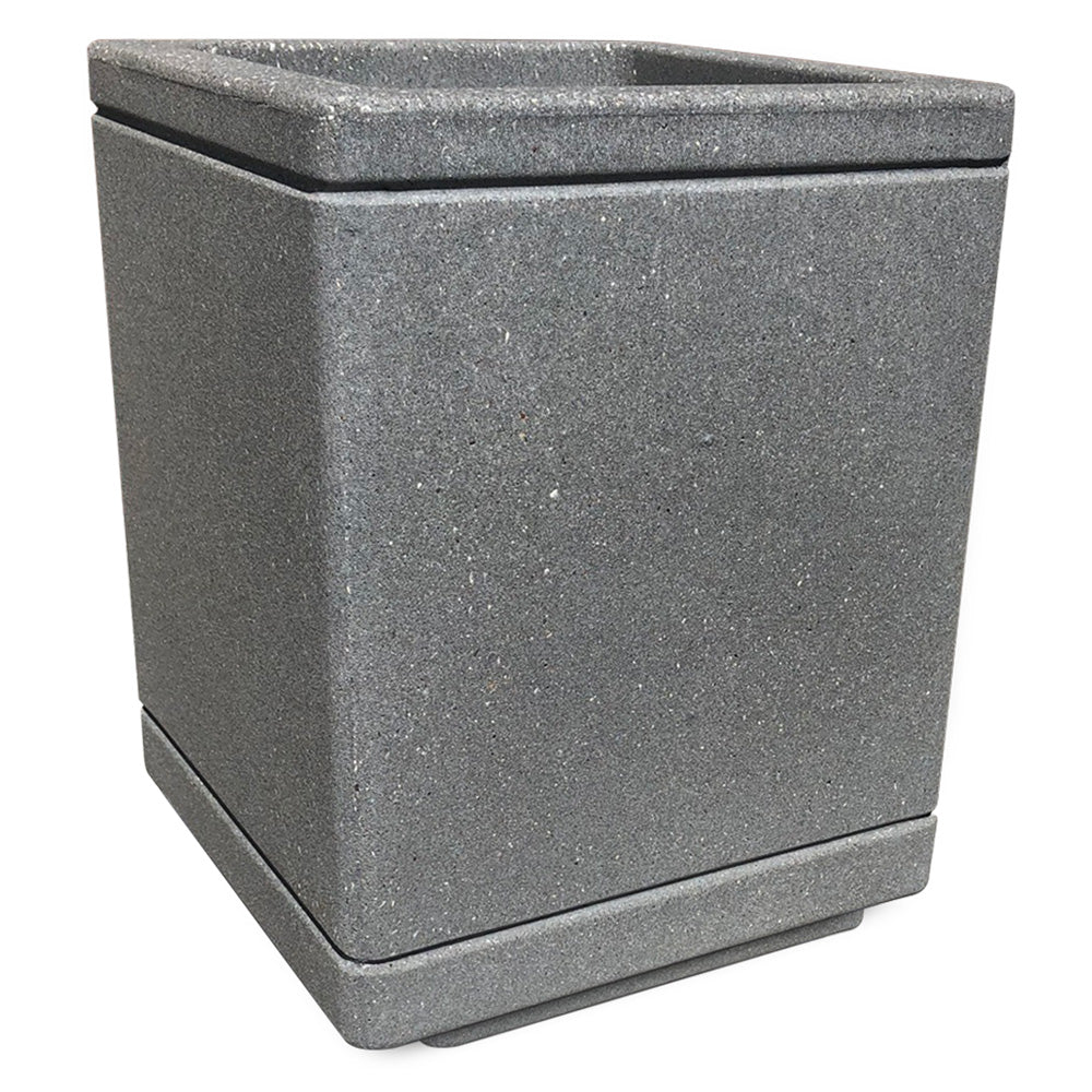 Wausau Tile TF4185 Form Square Concrete Planter official product image