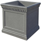 Wausau Tile TF4242 Colonial Square Concrete Planter official product image