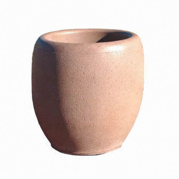 Wausau Tile TF4351 Beltless Round Concrete Planter official product image