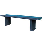 Wausau Tile TF5020 Contour Concrete Bench official product image