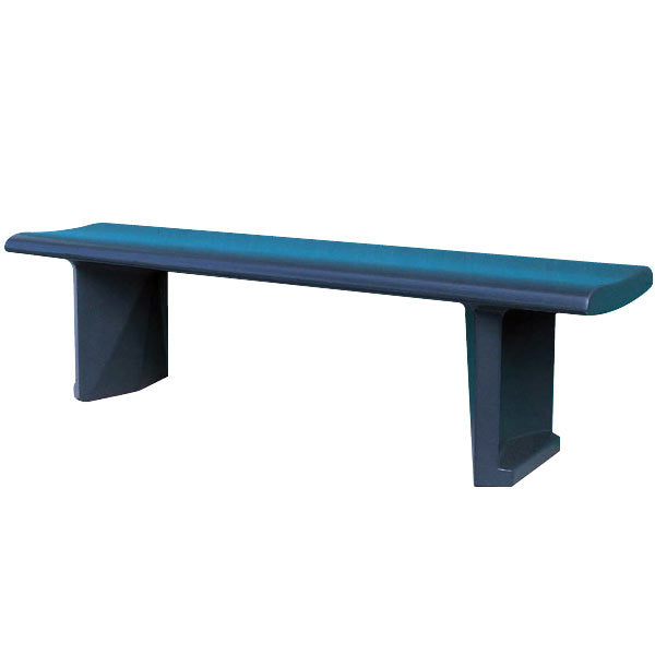 Wausau Tile TF5020 Contour Concrete Bench official product image