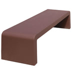 Wausau Tile TF5114 Concrete Contour Bench official product image
