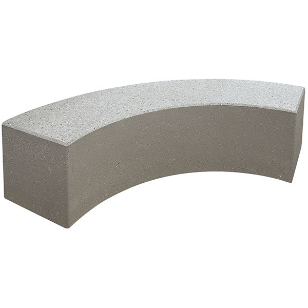 Wausau Tile TF5116 Concrete Radius Bench official product image