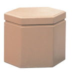 Wausau Tile TF5125 Hexagon Concrete Bench official product image