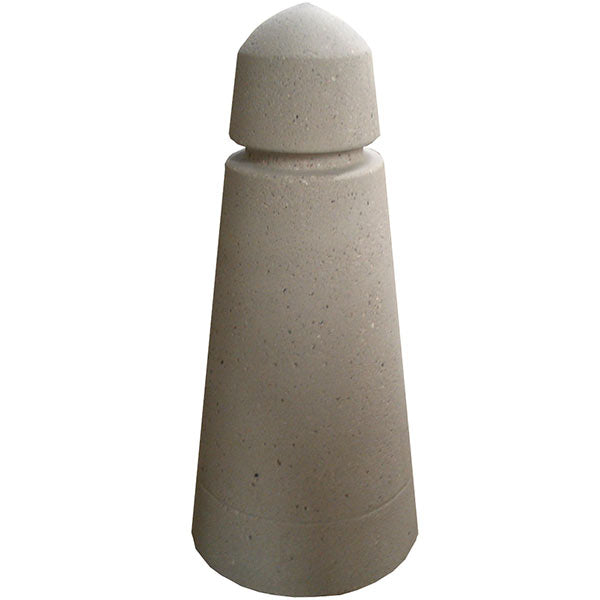 Wausau Tile TF6033 Tapered Concrete Bollard with Reveal Line official product image