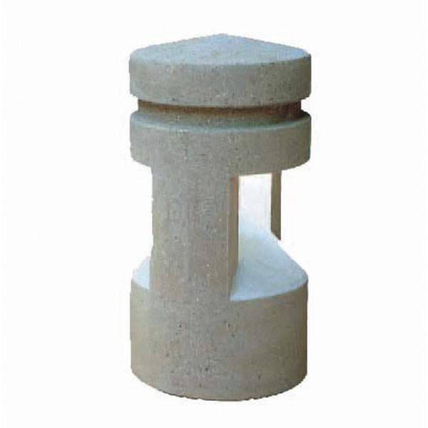 Wausau Tile TF6051 St. Pete Lighted Concrete Bollard official product image