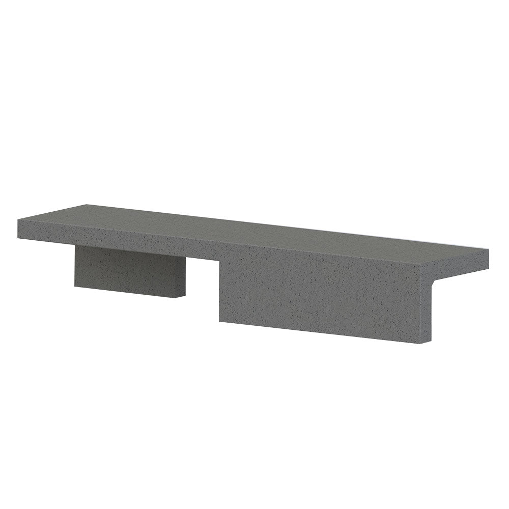 Wausau Tile ZB.TO.02 Ville 1 Concrete Bench official product image
