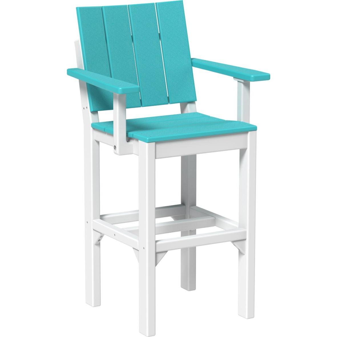 LuxCraft Urban Bar Height Arm Chair