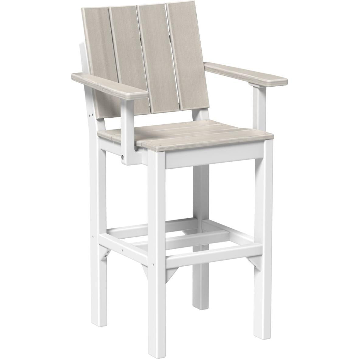 LuxCraft Urban Bar Height Arm Chair