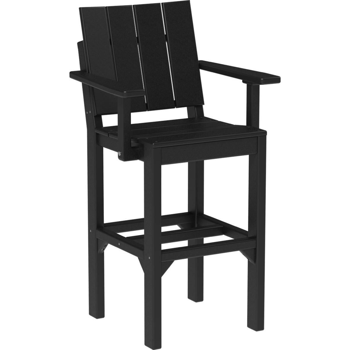 LuxCraft Urban Bar Height Arm Chair