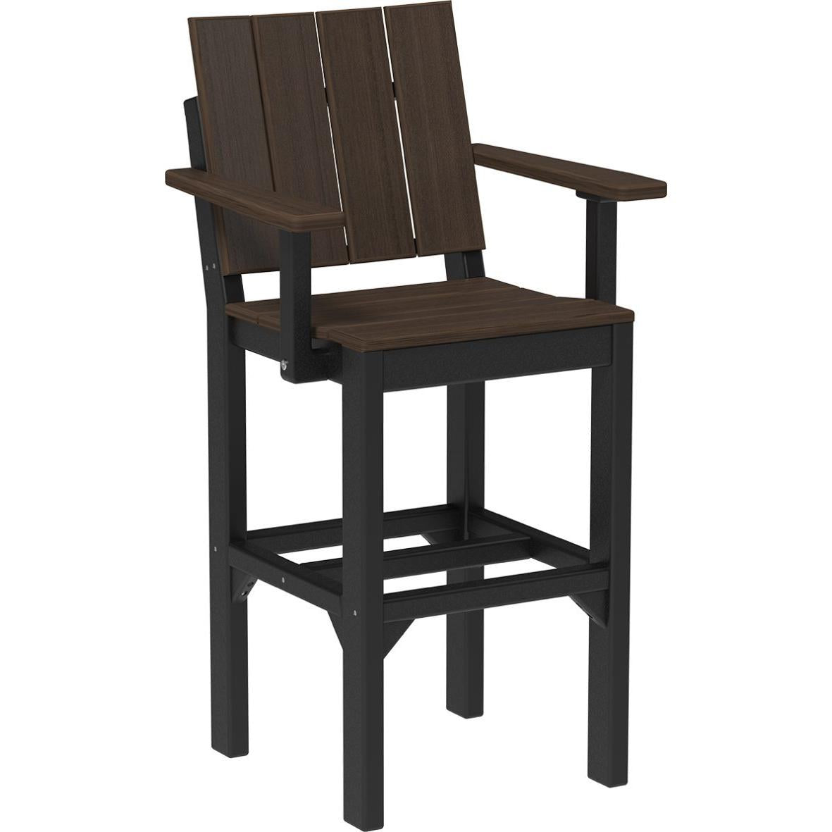 LuxCraft Urban Bar Height Arm Chair