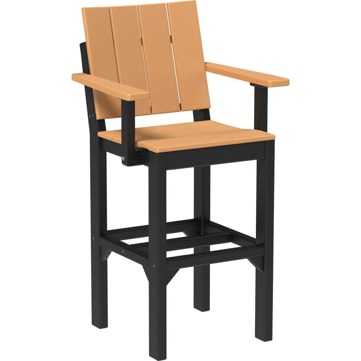 LuxCraft Urban Bar Height Arm Chair