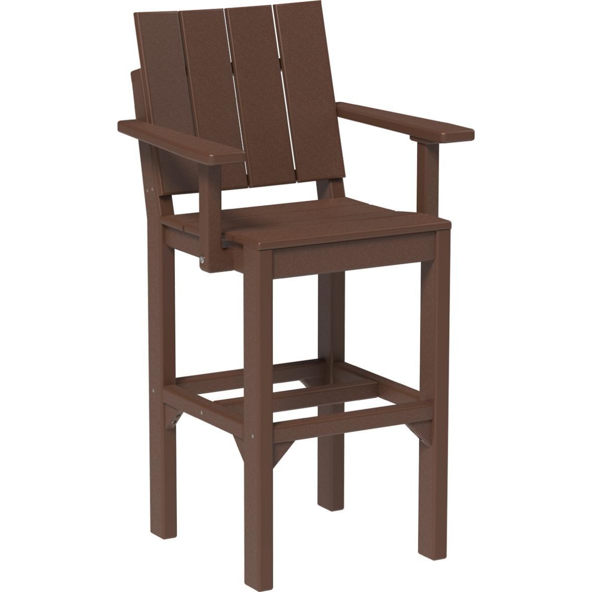 LuxCraft Urban Bar Height Arm Chair