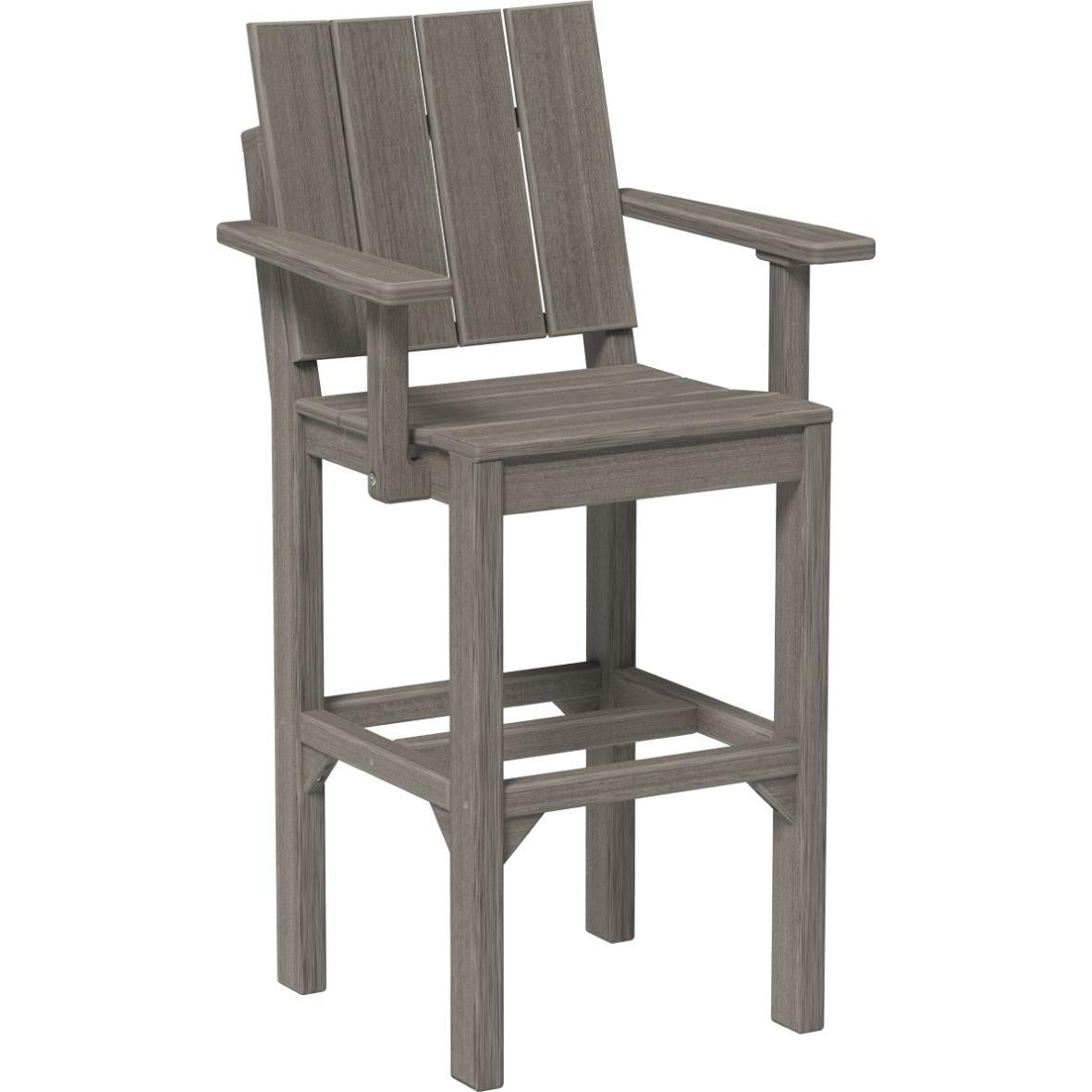 LuxCraft Urban Bar Height Arm Chair