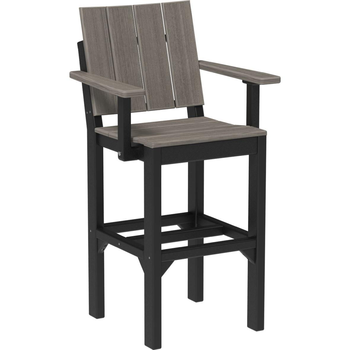 LuxCraft Urban Bar Height Arm Chair