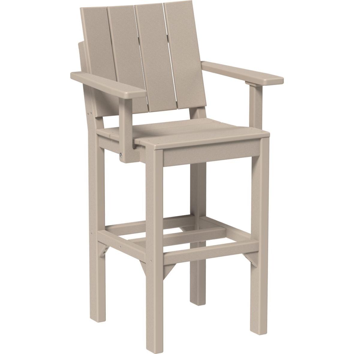 LuxCraft Urban Bar Height Arm Chair
