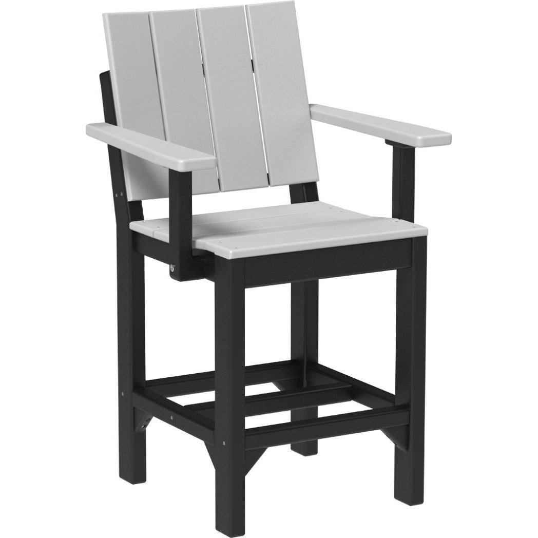 LuxCraft Urban Counter Height Arm Chair