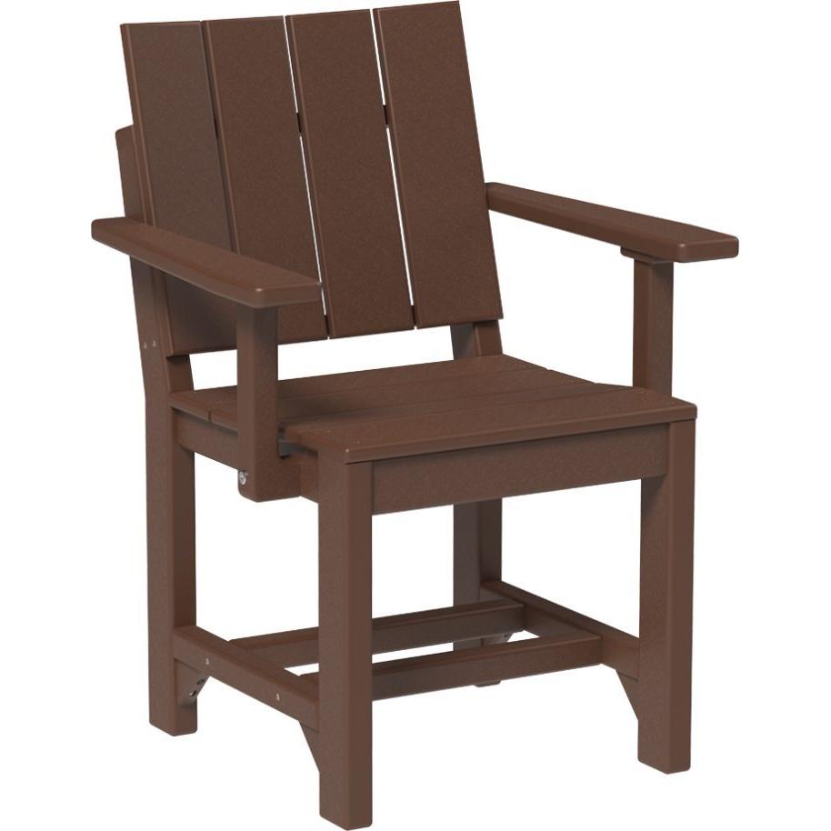 LuxCraft Urban Dining Height Arm Chair