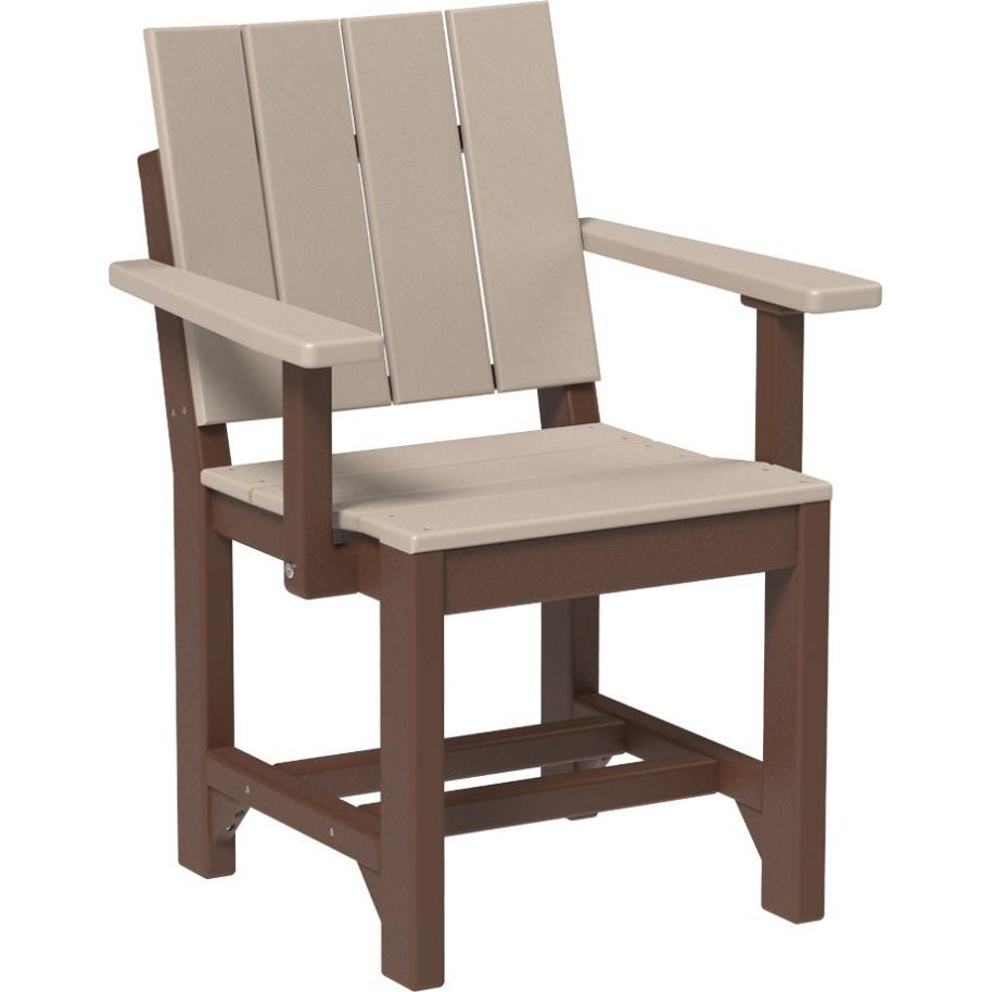 LuxCraft Urban Dining Height Arm Chair
