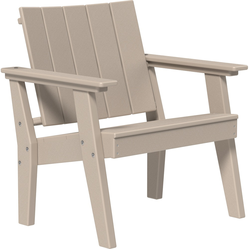 LuxCraft Urban Chat Chair (UCC) - UCCWW Urban Chat Chair (Weatherwood)