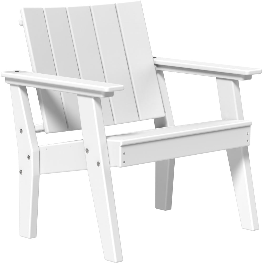 LuxCraft Urban Chat Chair (UCC) - UCCW Urban Chat Chair (White)