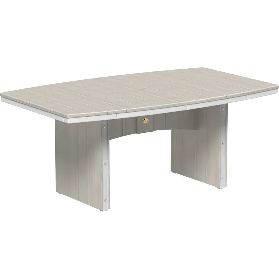 LuxCraft Urban 48 X 72 Inch Oval Outdoor Dining Table (Dining Height)