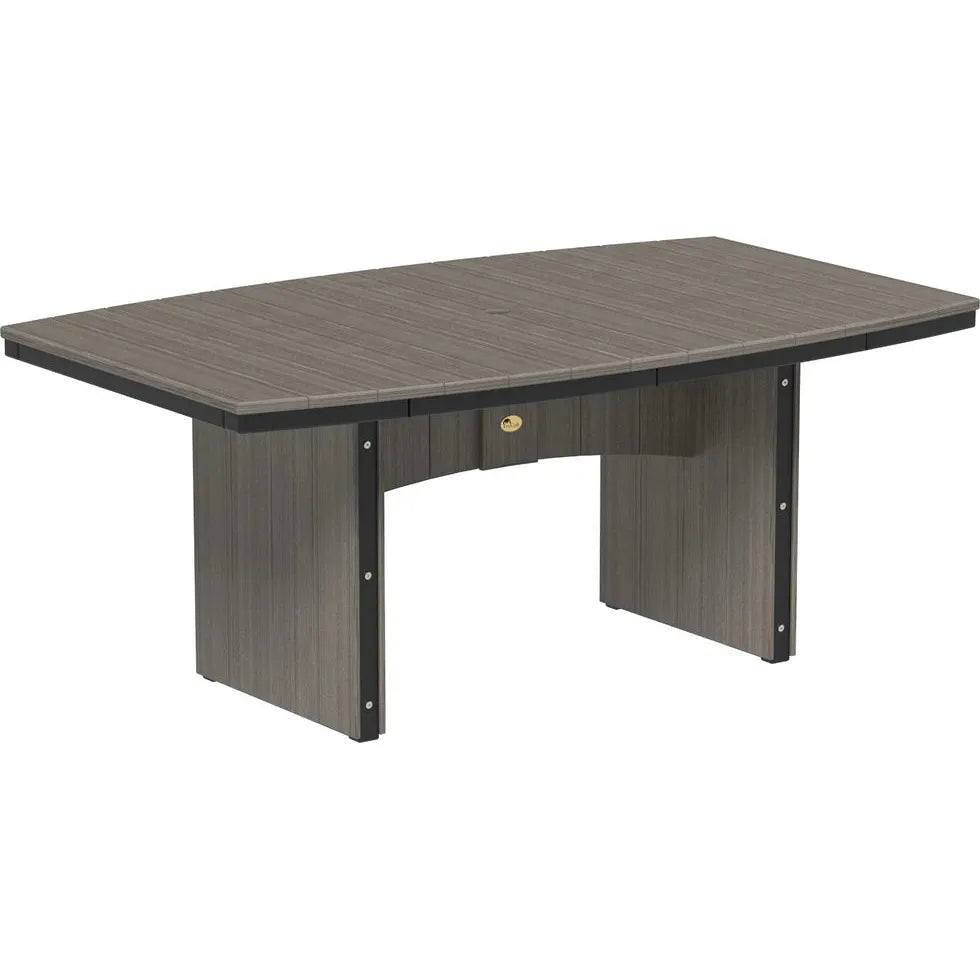 LuxCraft Urban 48 X 72 Inch Oval Outdoor Dining Table (Dining Height)