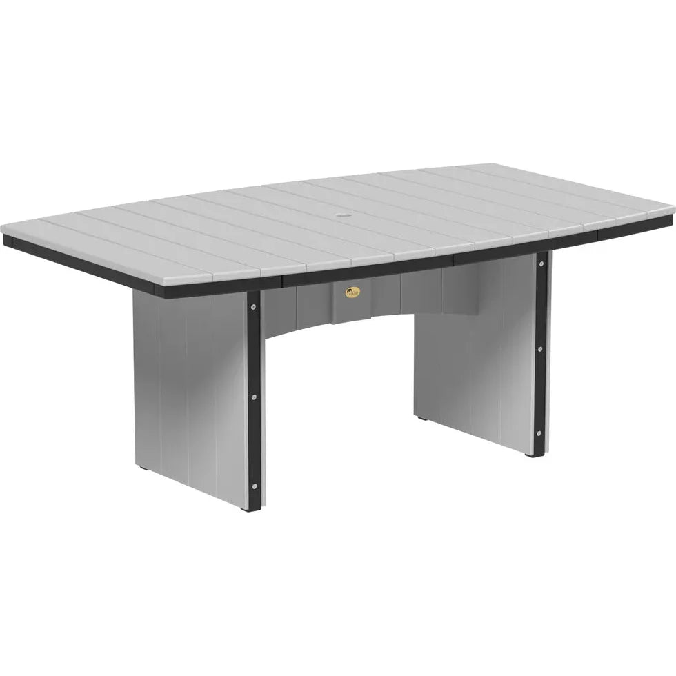 LuxCraft Urban 48 X 72 Inch Oval Outdoor Dining Table (Dining Height)