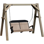 LuxCraft A-Frame Vinyl Swing Stand - Clay