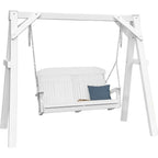LuxCraft A-Frame Vinyl Swing Stand - White (VAFW) - VAFW Vinyl A-Frame (White)
